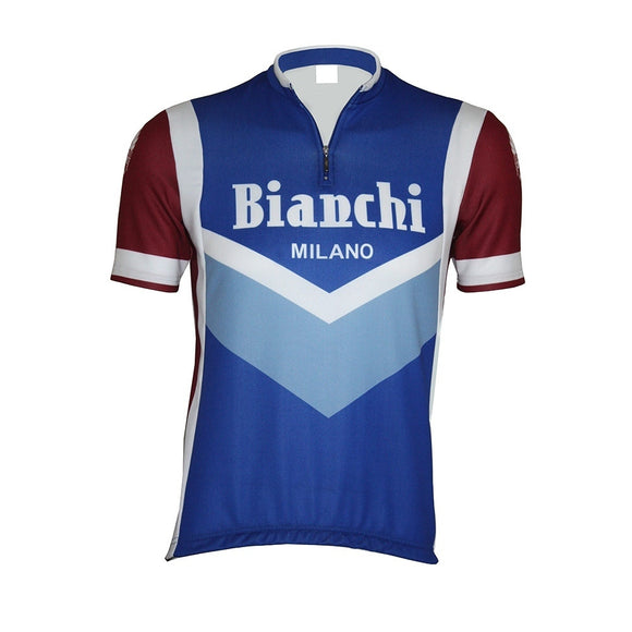 Bianchi Milano Retro Brolo Jersey - BLUE SALE
