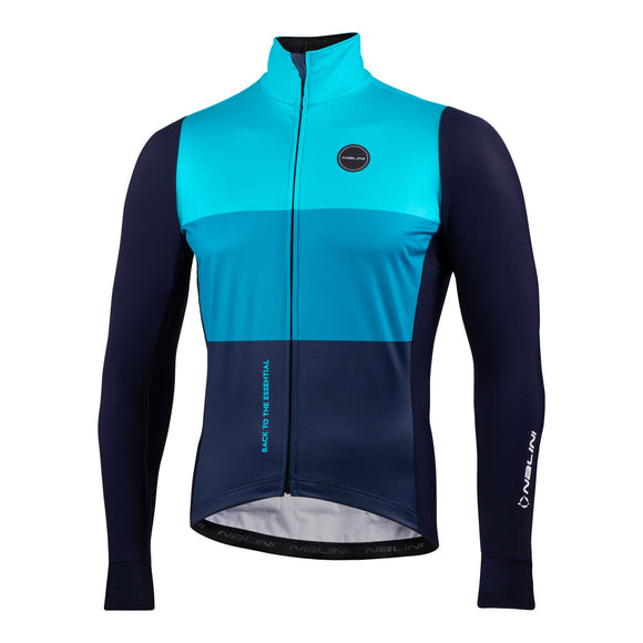 2025 Nalini New Asfalto Winter Jacket - Blue/Turquoise