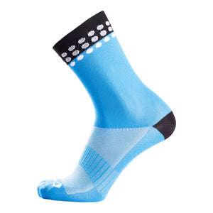 Nalini Color Cycling Socks - Light Blue/Black (4200) | H23