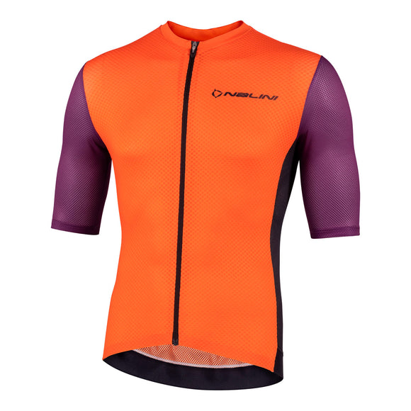2024 Nalini Fresh SS Jersey - Orange/Purple (4150)