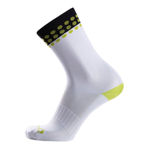 Nalini Color Cycling Socks White/Black (4020) | H23