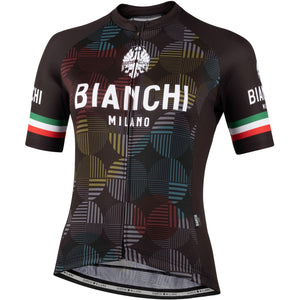 Bianchi Milano Women's Ancipa Black SS Jersey