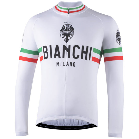 Bianchi Milano White Leggenda Italia Jersey