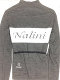 Nalini ELITE Long Sleeve Grey Wool Jersey