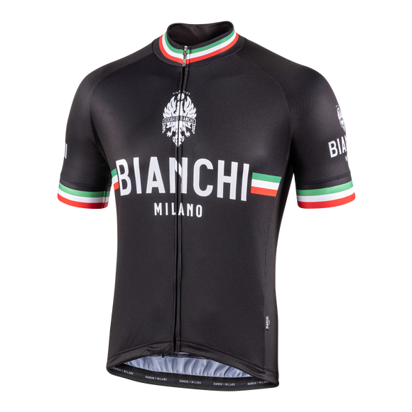 Bianchi-Milano ISALLE SS Jersey - BLACK