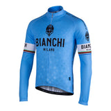 Bianchi-Milano Leggenda Blue LS Jersey SALE
