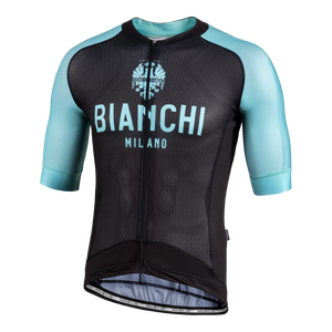 Bianchi Milano Valconca Celeste/Black SS Jersey