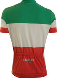 Bianchi-Milano Hozan Tri-Colore Italian Wool Short Sleeve Jersey