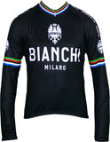 Bianchi-Milano Black Leggenda LS Jersey
